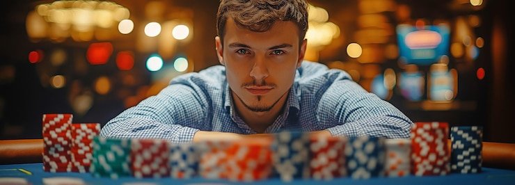 Antarmuka Dragon Tiger pada layar smartphone dengan kontrol taruhan di bagian bawah dan layar dealer penuh di atas